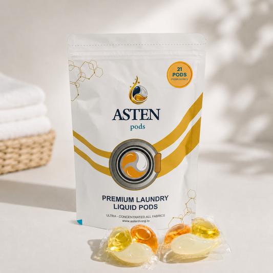 Asten Pods Premium 3-in-1 Laundry Detergent Pods 21PC