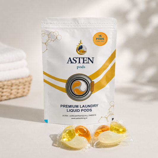 Asten Pods Premium 3-in-1 Laundry Detergent Pods 15PC